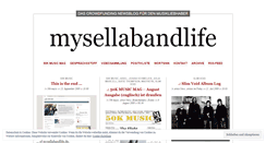 Desktop Screenshot of mysellabandlife.wordpress.com