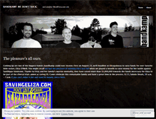 Tablet Screenshot of bandkampsc.wordpress.com
