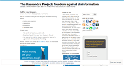 Desktop Screenshot of kassandraproject.wordpress.com