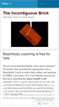Mobile Screenshot of incontiguousbrick.wordpress.com