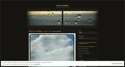 Desktop Screenshot of n0ts0creative.wordpress.com