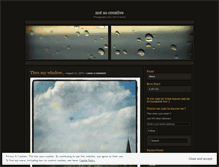 Tablet Screenshot of n0ts0creative.wordpress.com