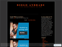 Tablet Screenshot of diogoandrade.wordpress.com