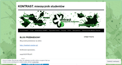 Desktop Screenshot of kontrastwroclaw.wordpress.com