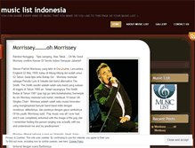 Tablet Screenshot of musiclistindonesia.wordpress.com