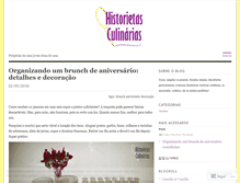 Tablet Screenshot of historietasculinarias.wordpress.com