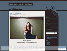 Tablet Screenshot of melissalaliberte.wordpress.com