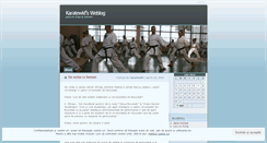 Desktop Screenshot of karatewkf.wordpress.com