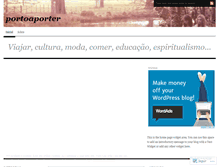 Tablet Screenshot of portoaporter.wordpress.com