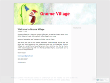 Tablet Screenshot of gnomevillagerobertscreek.wordpress.com