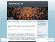 Tablet Screenshot of bonaireadventures.wordpress.com