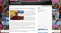 Desktop Screenshot of infofutsal.wordpress.com