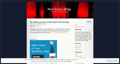 Desktop Screenshot of maddogblog.wordpress.com