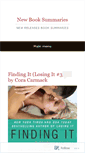 Mobile Screenshot of newbooksummaries.wordpress.com