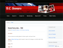 Tablet Screenshot of dcsooners.wordpress.com