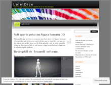 Tablet Screenshot of loietdice.wordpress.com