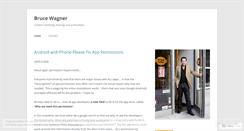 Desktop Screenshot of brucewagner.wordpress.com