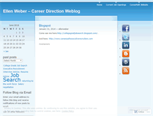 Tablet Screenshot of ellenweber.wordpress.com