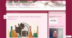 Desktop Screenshot of chicagopinot.wordpress.com