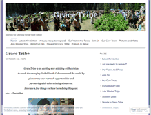 Tablet Screenshot of gracetribe.wordpress.com