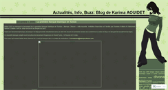 Desktop Screenshot of actualitestunisie.wordpress.com