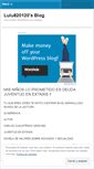Mobile Screenshot of lulu820120.wordpress.com