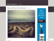 Tablet Screenshot of bulve.wordpress.com