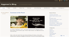 Desktop Screenshot of aggman.wordpress.com