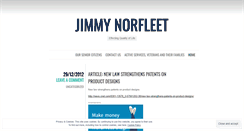 Desktop Screenshot of jimmynorfleet.wordpress.com