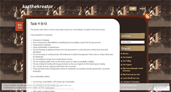 Desktop Screenshot of kazthekreator.wordpress.com