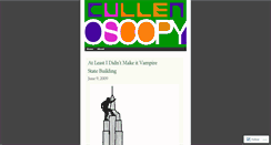 Desktop Screenshot of cullenoscopy.wordpress.com