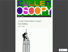 Tablet Screenshot of cullenoscopy.wordpress.com