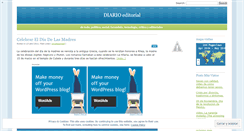 Desktop Screenshot of diarioeditorial.wordpress.com