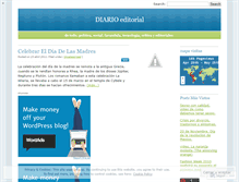 Tablet Screenshot of diarioeditorial.wordpress.com