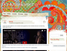 Tablet Screenshot of knipskasper.wordpress.com