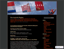 Tablet Screenshot of antifatoscanini.wordpress.com