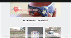 Desktop Screenshot of erickamichellecreative.wordpress.com