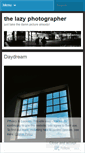 Mobile Screenshot of lazyphotographr.wordpress.com