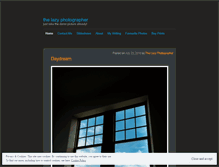 Tablet Screenshot of lazyphotographr.wordpress.com