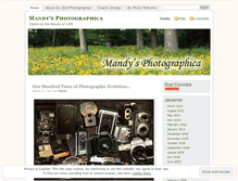 Tablet Screenshot of mandysphotographica.wordpress.com