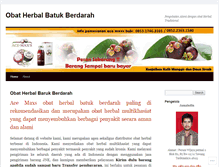 Tablet Screenshot of batukberdarahobatherbal.wordpress.com