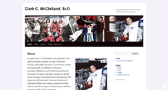 Desktop Screenshot of clarkcmcclelland.wordpress.com