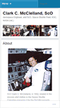 Mobile Screenshot of clarkcmcclelland.wordpress.com