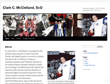 Tablet Screenshot of clarkcmcclelland.wordpress.com