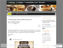 Tablet Screenshot of brunchlove.wordpress.com
