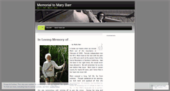 Desktop Screenshot of marybarr.wordpress.com