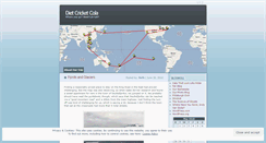 Desktop Screenshot of dietcricketcola.wordpress.com