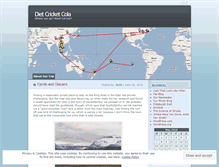 Tablet Screenshot of dietcricketcola.wordpress.com