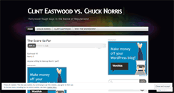 Desktop Screenshot of eastwoodvsnorris.wordpress.com