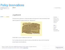 Tablet Screenshot of policyinn.wordpress.com